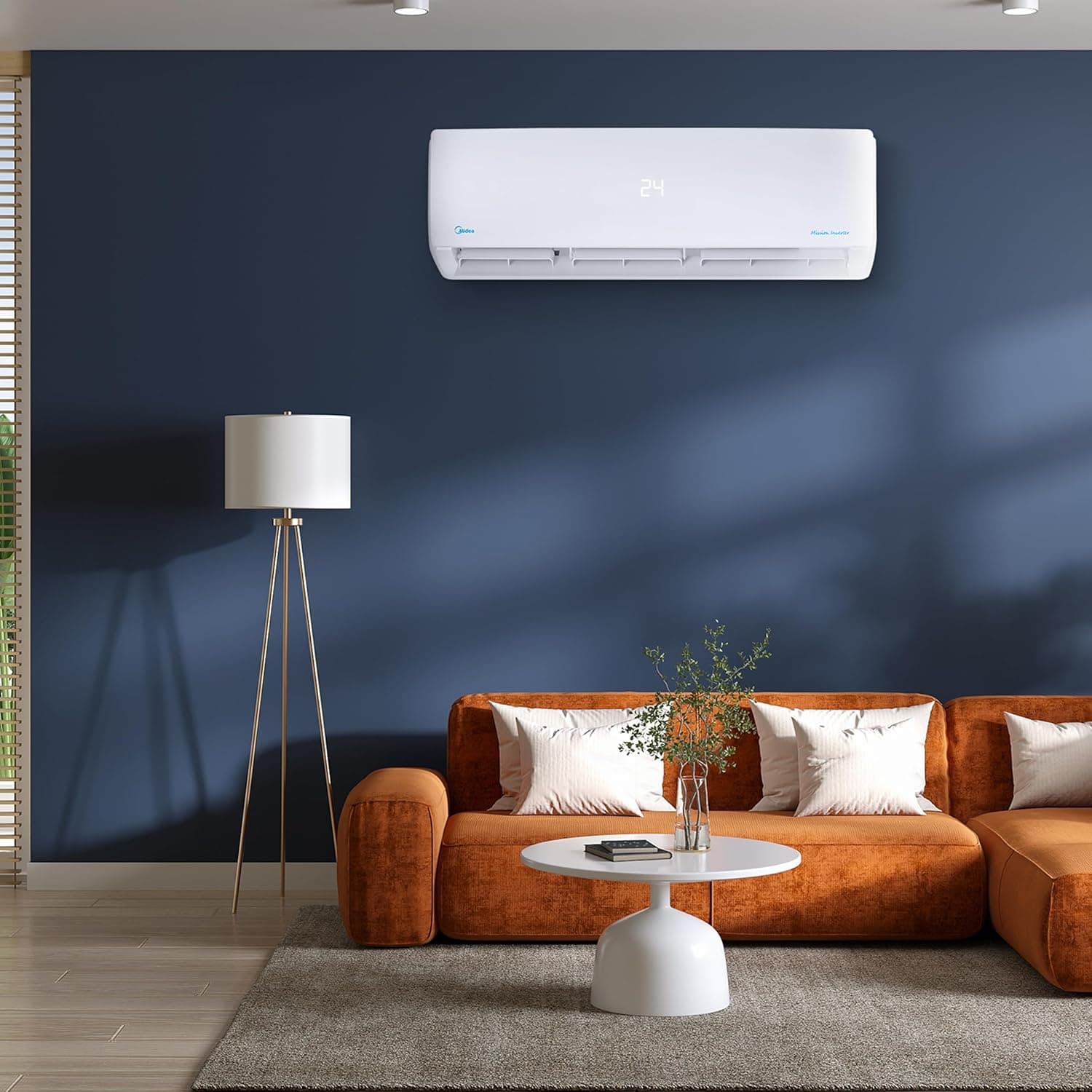 Midea Mission Pro Split Air Conditioner, Cooling Only, 3 HP, White - MSC1T-24CR-N