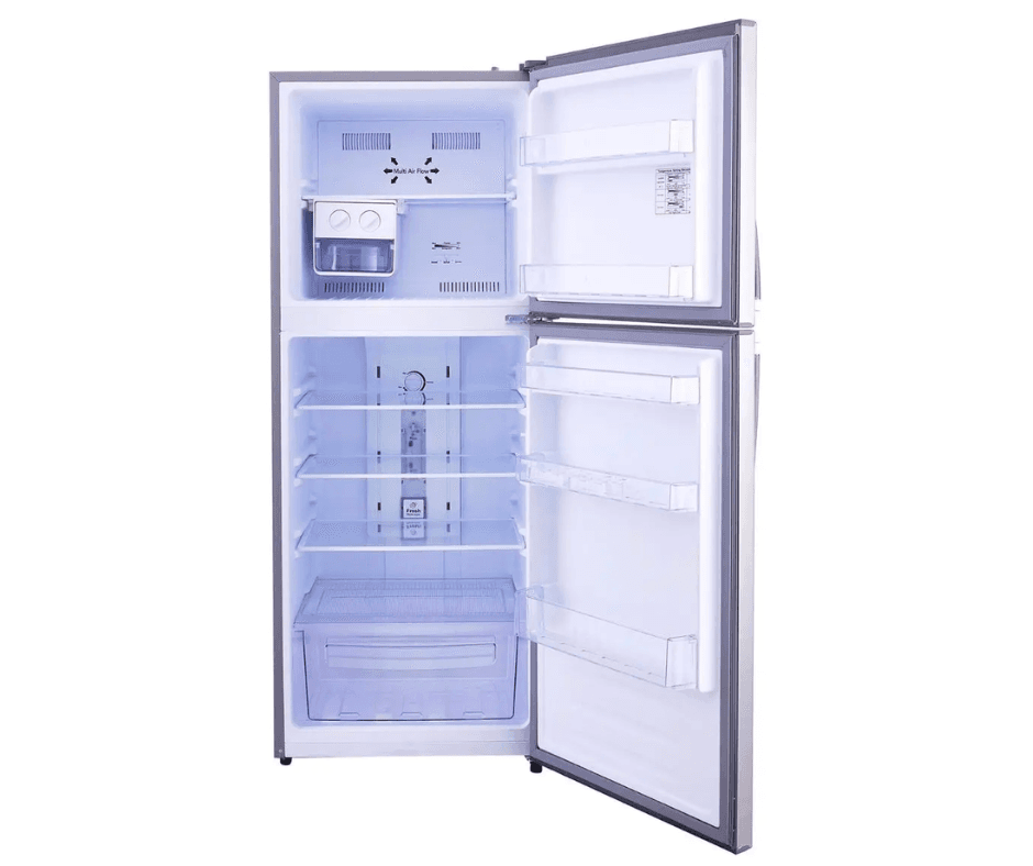 Fresh No Frost Refrigerator, 2 Doors, 369 Liters, with Handle, FNTB400KT - Silver