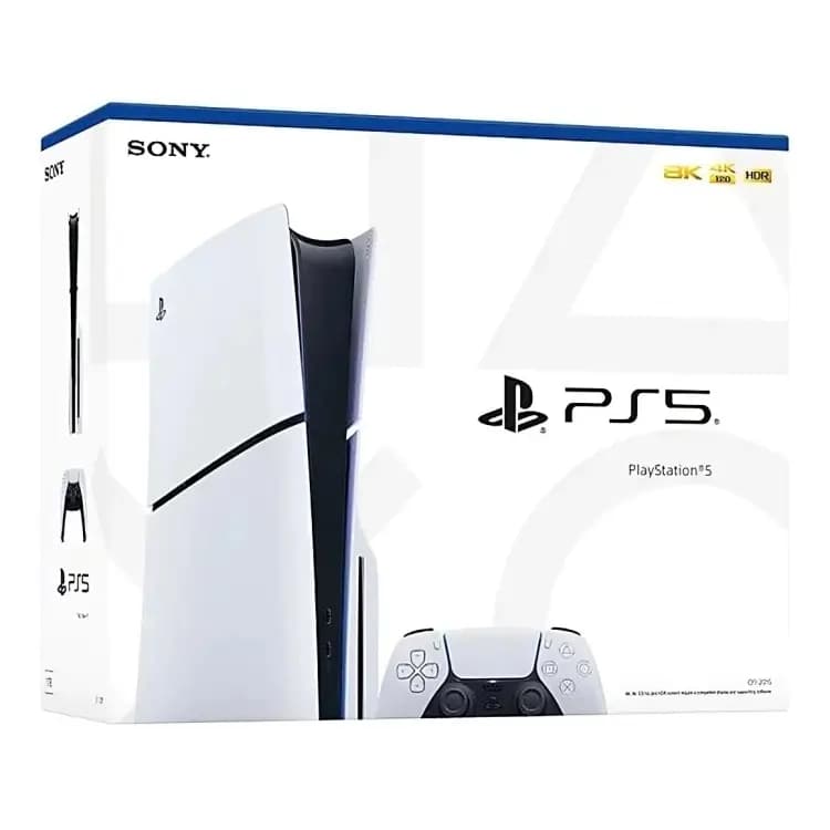 PlayStation 5 Slim, 1TB, 1 Controller – White