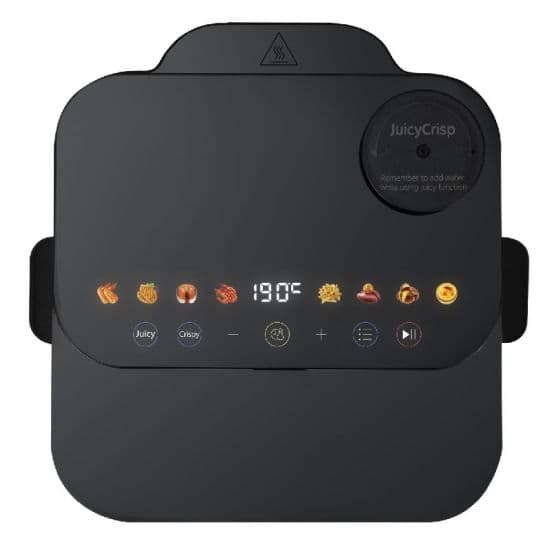 Fresh Air Fryer, 1500W, 7 Liter, Digital, Steam Cooking Function, FAF-D1500GM - Black