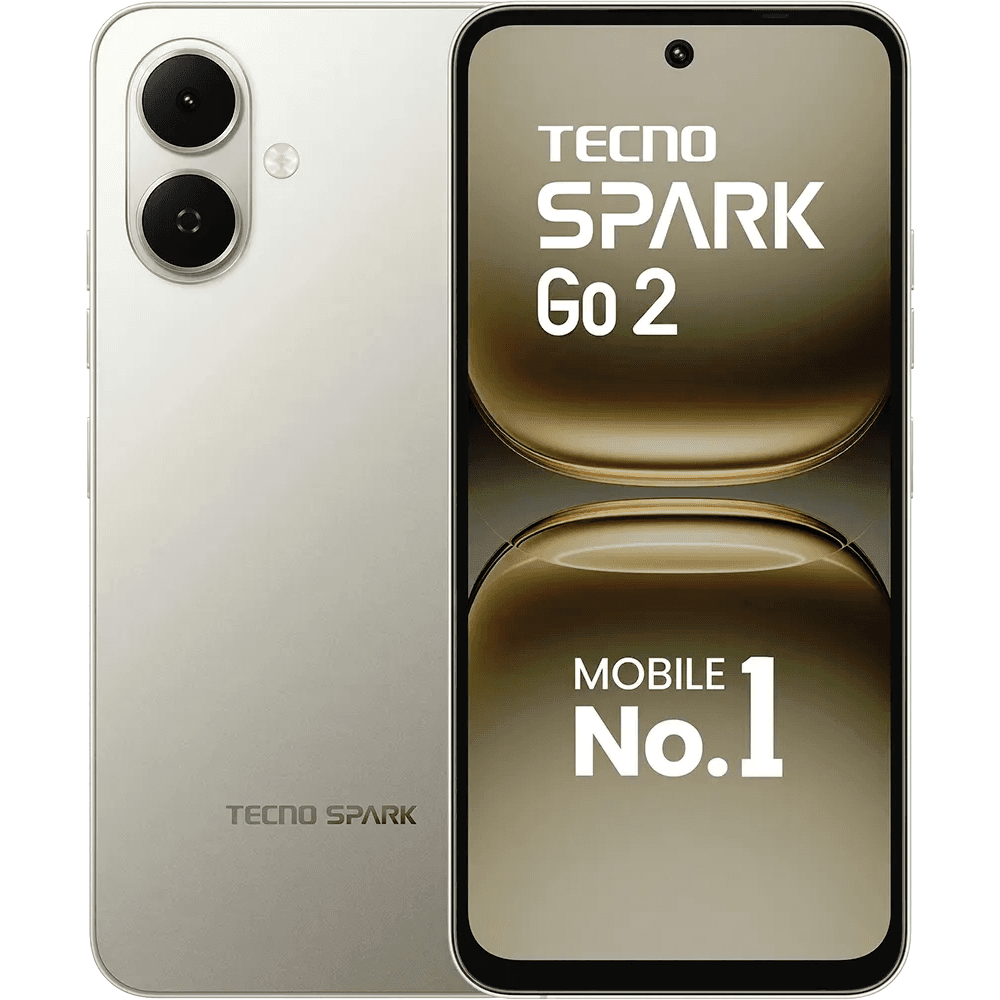 Tecno Spark Go 2, 128GB Memory, 4GB RAM, 4G LTE Network, Titanium Grey