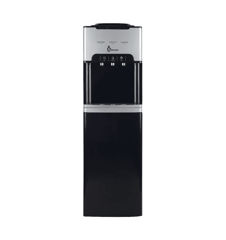 مبرد مياه بنجوين، 3 حنفيه - أسود، PD002