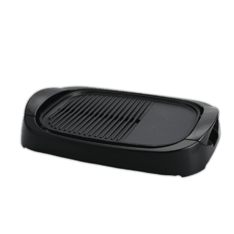 Fresh Electric Grill, 2000 Watt, Glass, Without Cover, 12356 HG2000 - Black