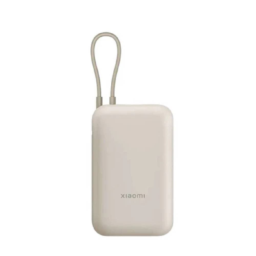 Mi Xiaomi Power Bank, 10000mAh, integrated Cable Type-C, 22.5W - Beige