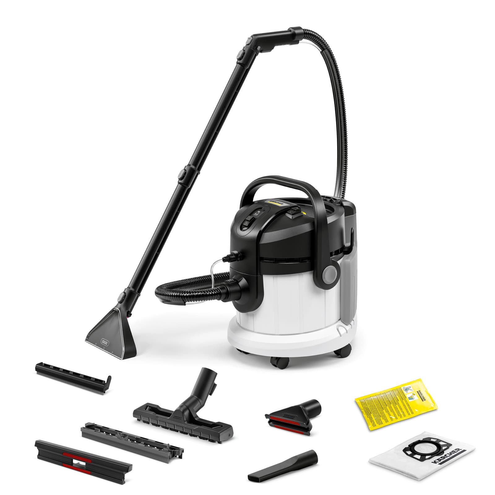 Karcher Upholstery and Carpet Washer and Dryer, 1000 Watt, SE 4 - Black White