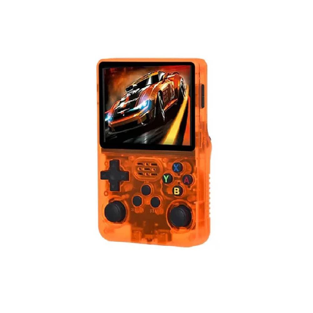 جهاز ألعاب R36s بشاشة IPS مقاس 3.5 بوصة بدقة 640×480 - برتقالي
