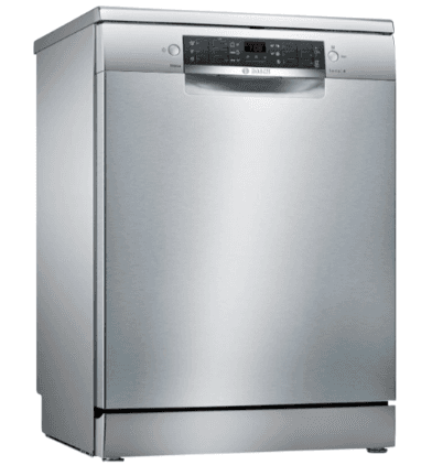 product-Bosh Series 4 Freestanding Dishwasher, 60 cm, 12 Persons, Silver - SMS46JI01V