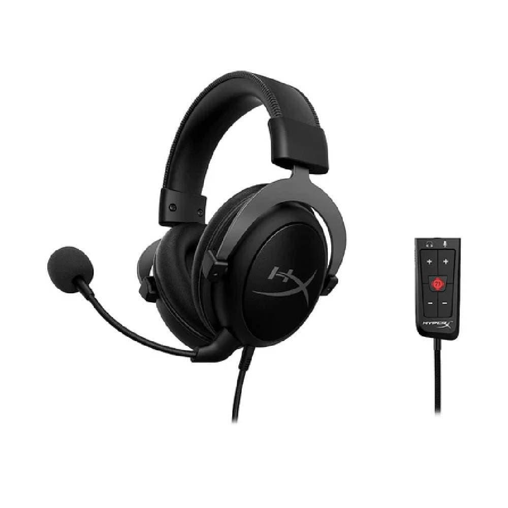 HyperX Cloud II - Gaming Headset, 7.1 Surround Sound, Memory Foam Ear Pads - Black