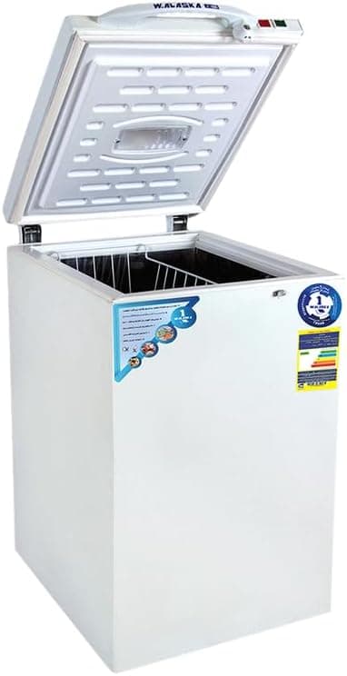 W.Alaska CH140 De-Frost Chest Freezer, 135 Liter - White
