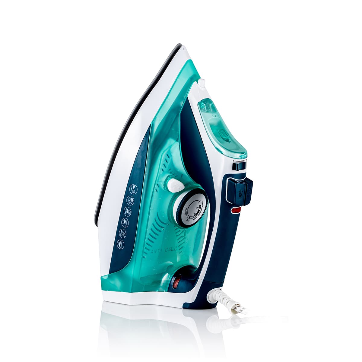Penguin Steam Iron, 2600 Watts - Green, PI-2600-G