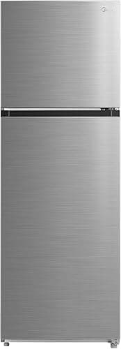 Midea No Frost Refrigerator, 338 Liters, Stainless Steel - MDRT489MTN46