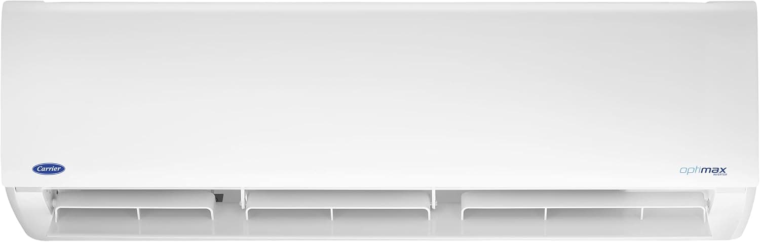 Carrier Optimax Split Air Conditioner With Inverter Technology, Cooling & Heating, 3 HP, White - 53QHCT24DN-708F