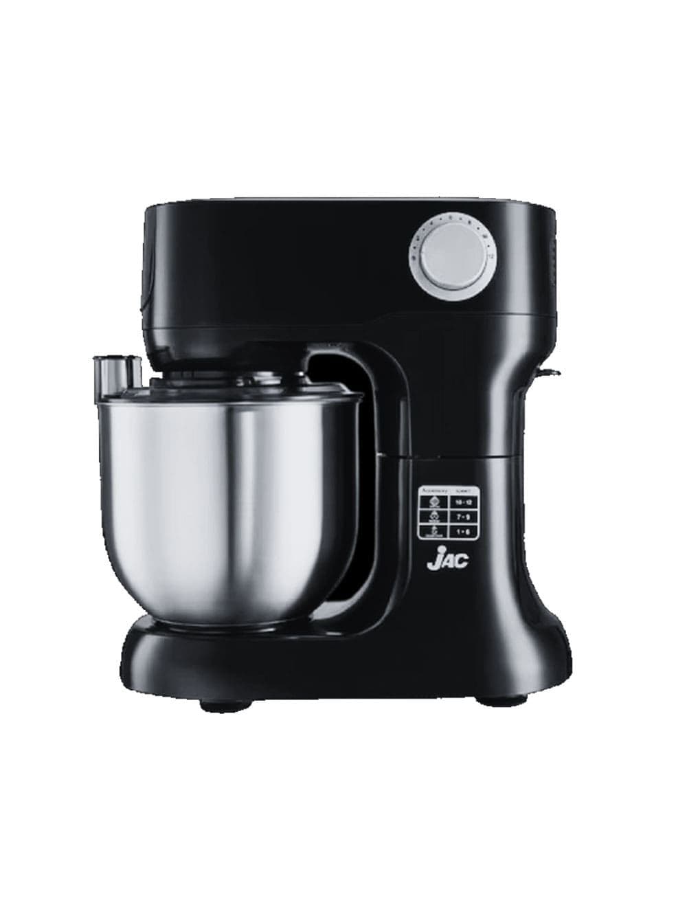JAC Stand Mixer - 1200WT - 5.5L - NGS - 11600 - Black