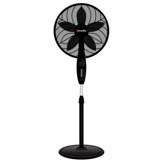 زادا مروحة ستاند، 18 بوصة، 5 شفرات، 50 واط - أسود، ZSF-182