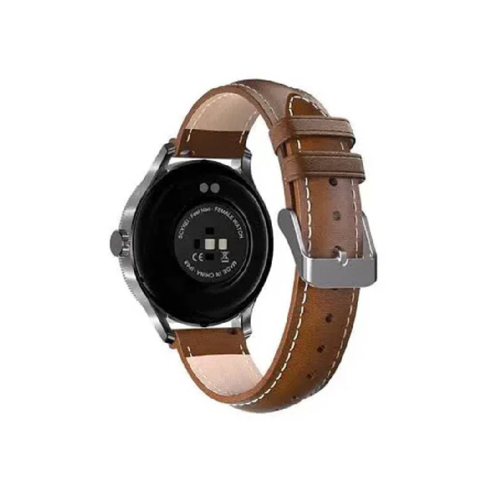 Scykei Feel Neo Smart Watch, 1.27 Ultra Semi Amoled Display - Brown
