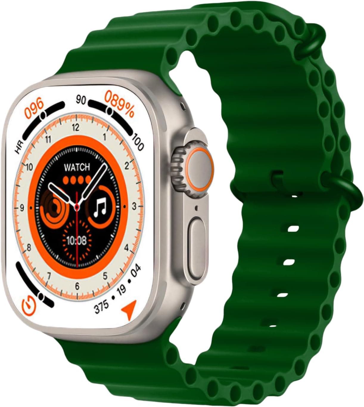 T900 Ultra Smart Watch, 2.09 Inch - Green