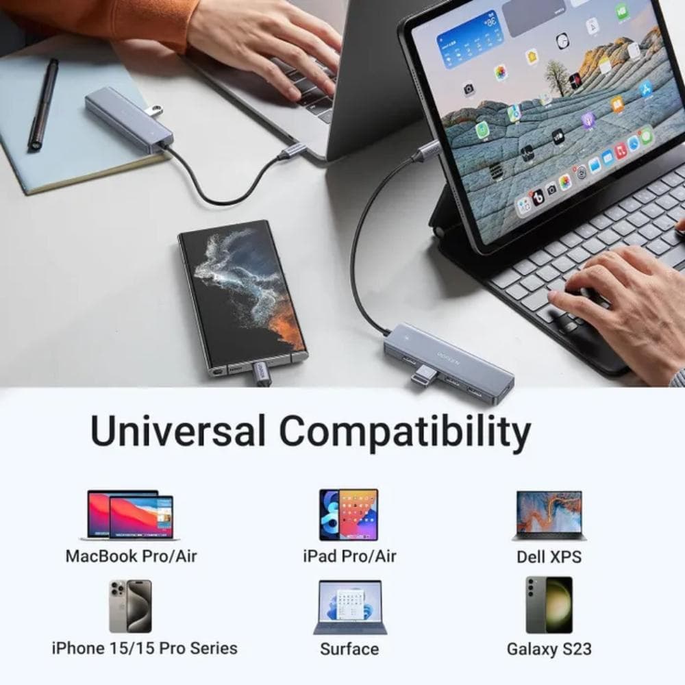 UGREEN HUB Data Transfer USB To 4-PORT USB CM219