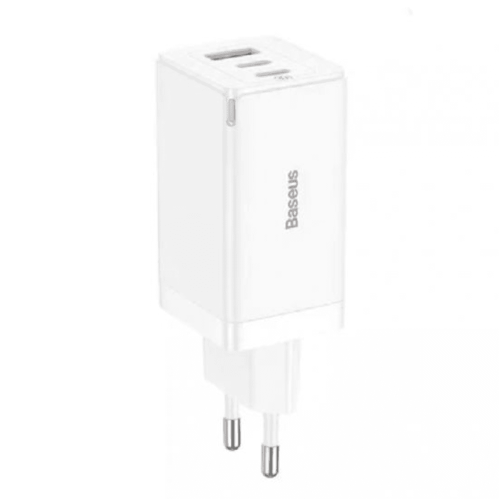 Baseus GaN5 Pro Fast Charger, 65W, CCGGP1220202 - White