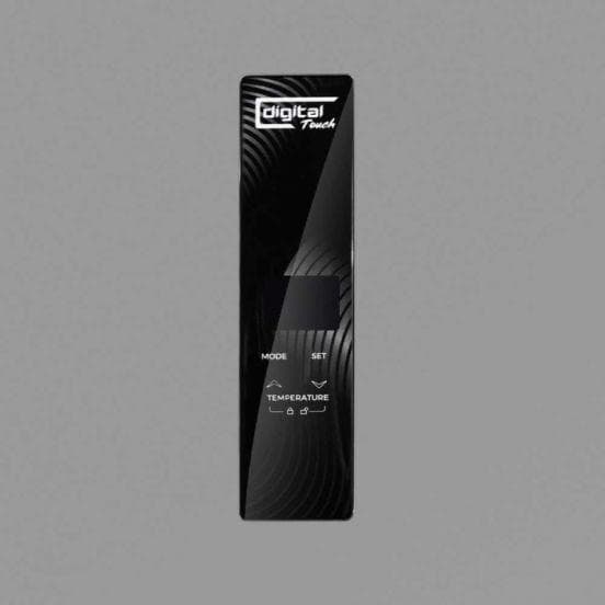 Unionaire Defrost Refrigerator, 350 Liters, 2 Doors, Digital Display, RD-350VVA-DSH - Silver