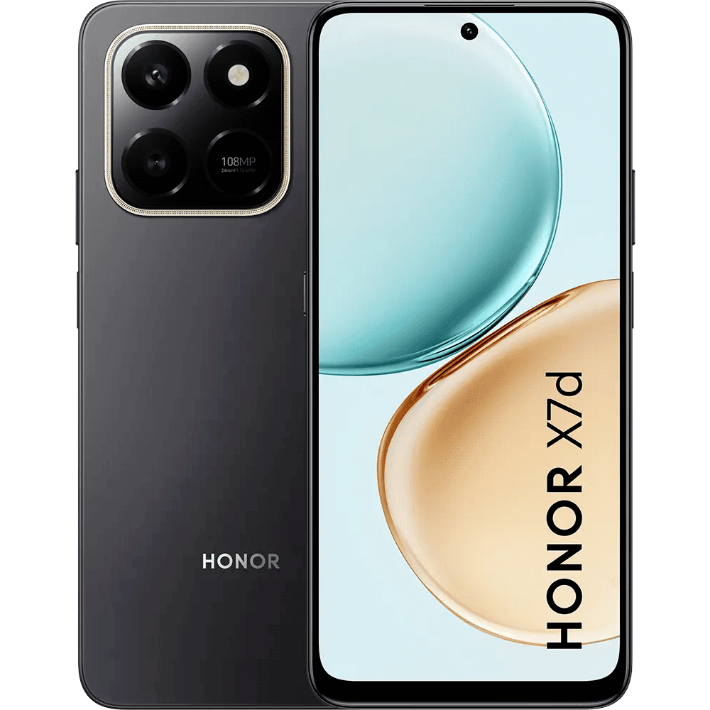 Honor X7d Dual SIM, 256GB, 8GB RAM, 5G - Velvet Black