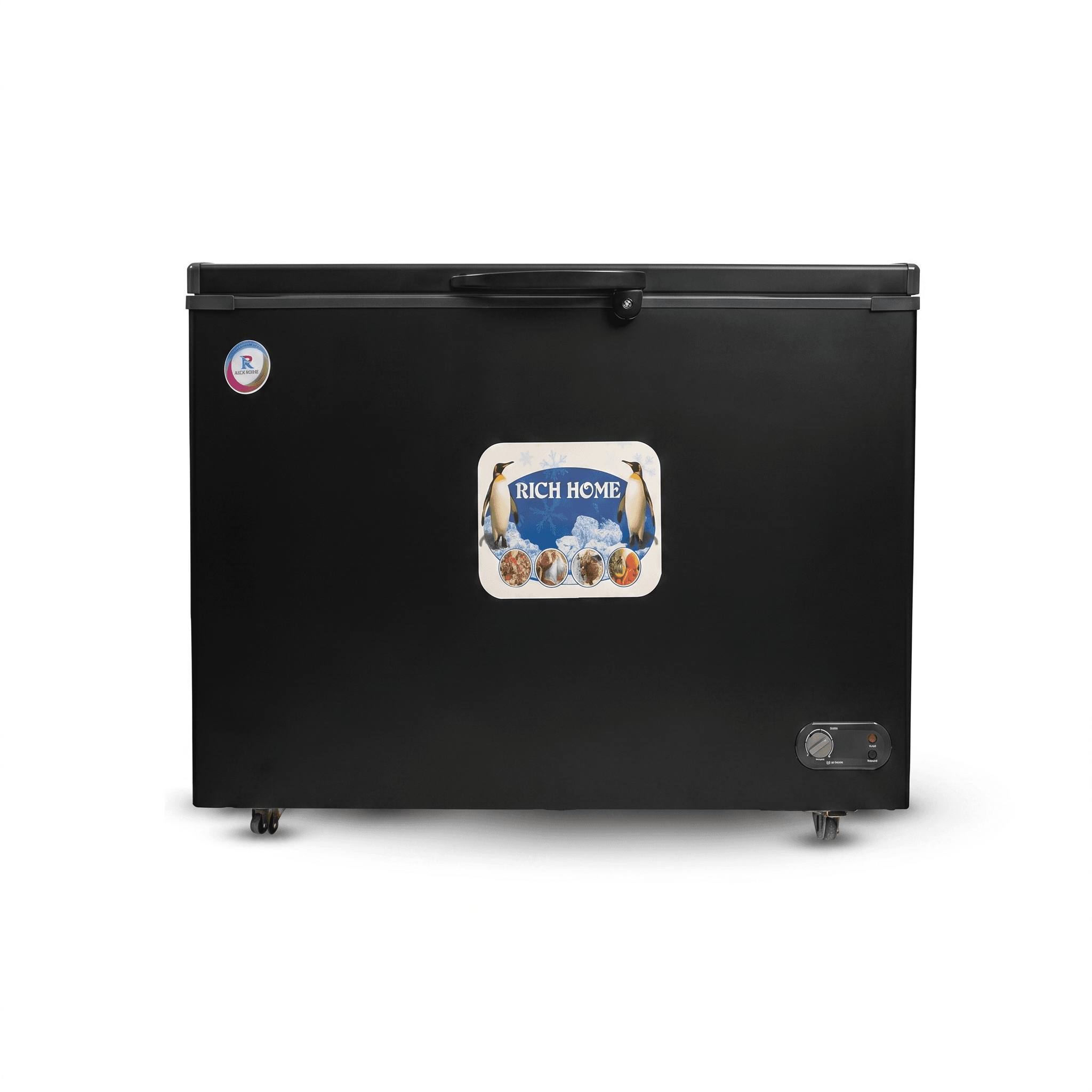 Rich Home Chest Freezer, De Frost - Silver, RH-CFD 350ss