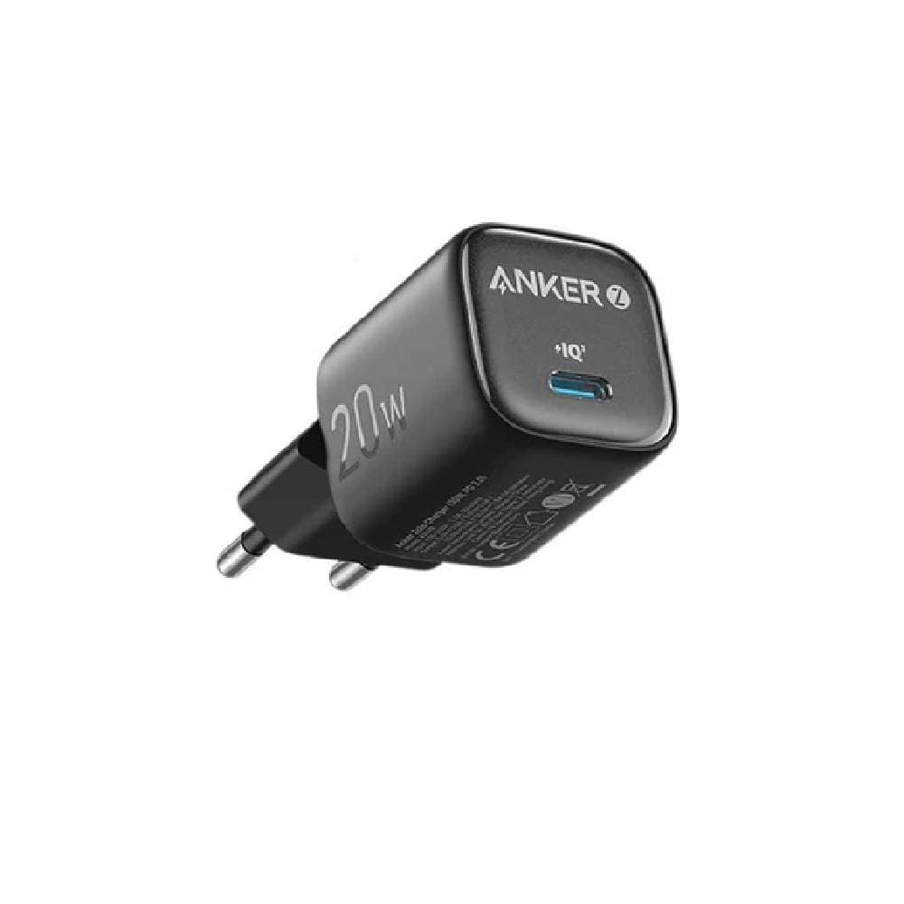 شاحن حائط أنكر زولو 20 واط - أسود