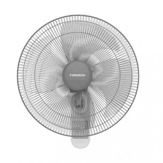 Tornado Wall Fan 16 Inch 4 Blades With Remote, TWF-30 - White