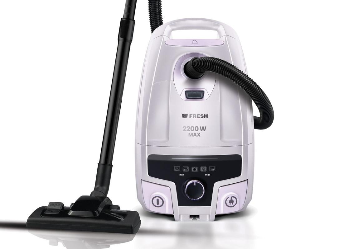 product-Fresh Max Canister Vacuum Cleaner with Attachments, 2200W - Silver Chroma