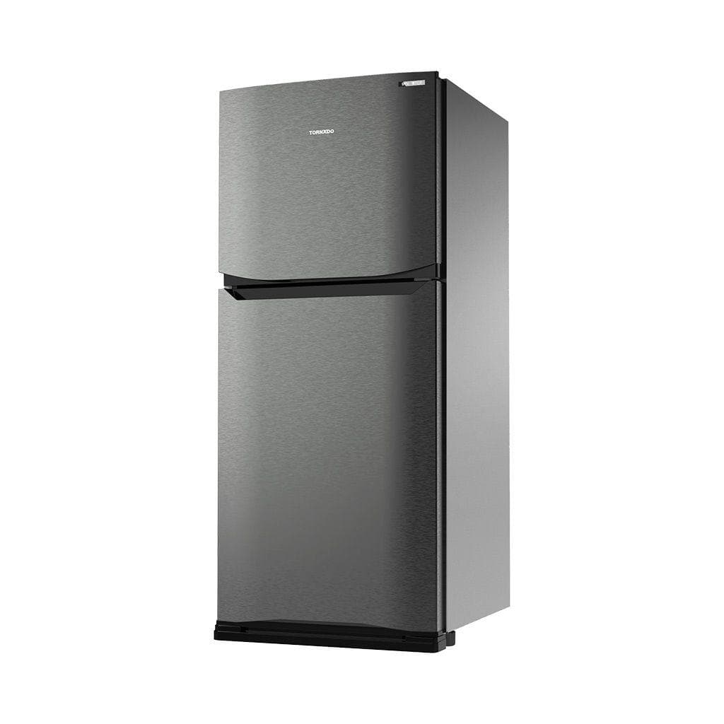 TORNADO Refrigerator, Inverter, No Frost, 355 Liter - Dark Stainless, RF-40FTV-DST