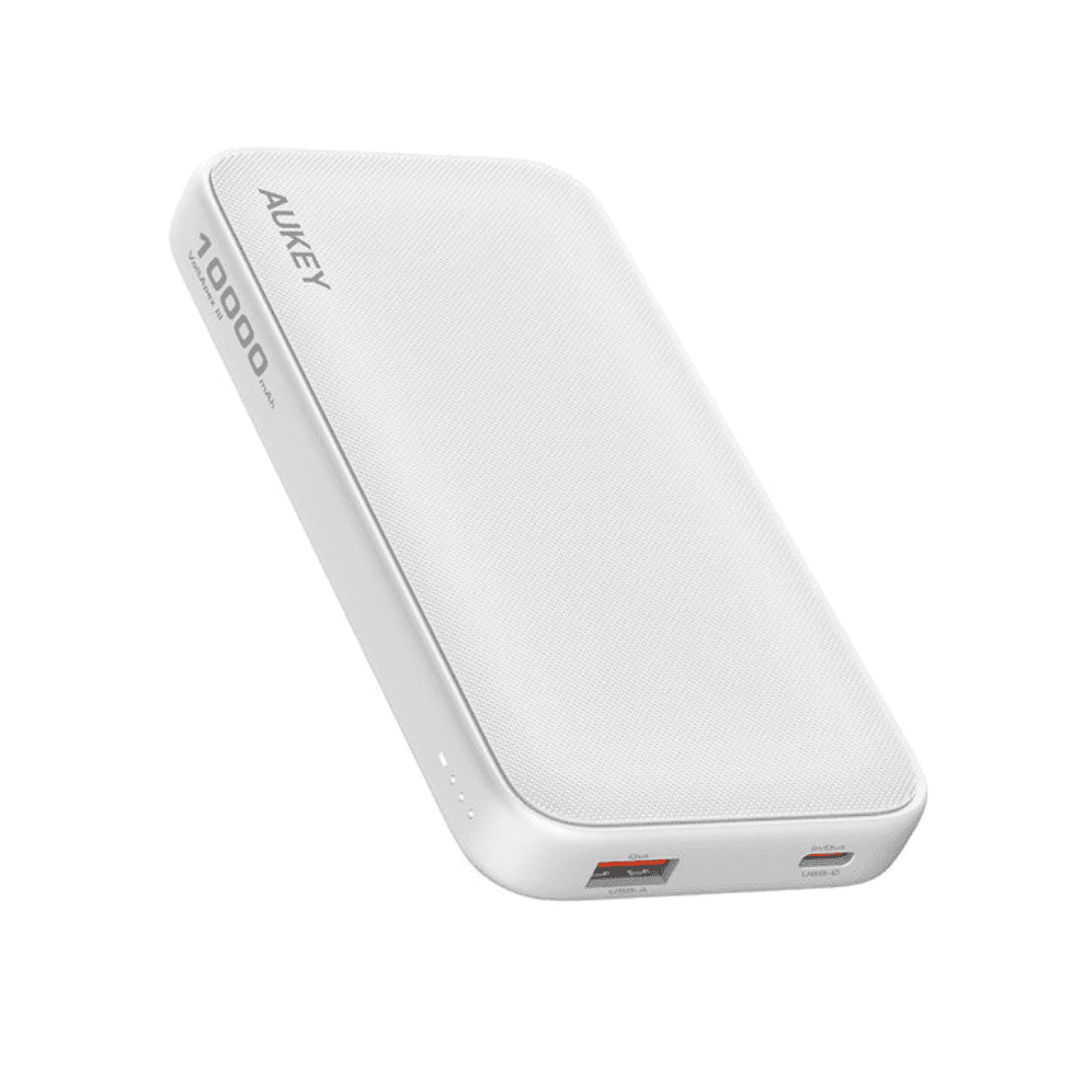 Aukey Power Bank 10000mhA 15W Spark Go PB-Y46 - White