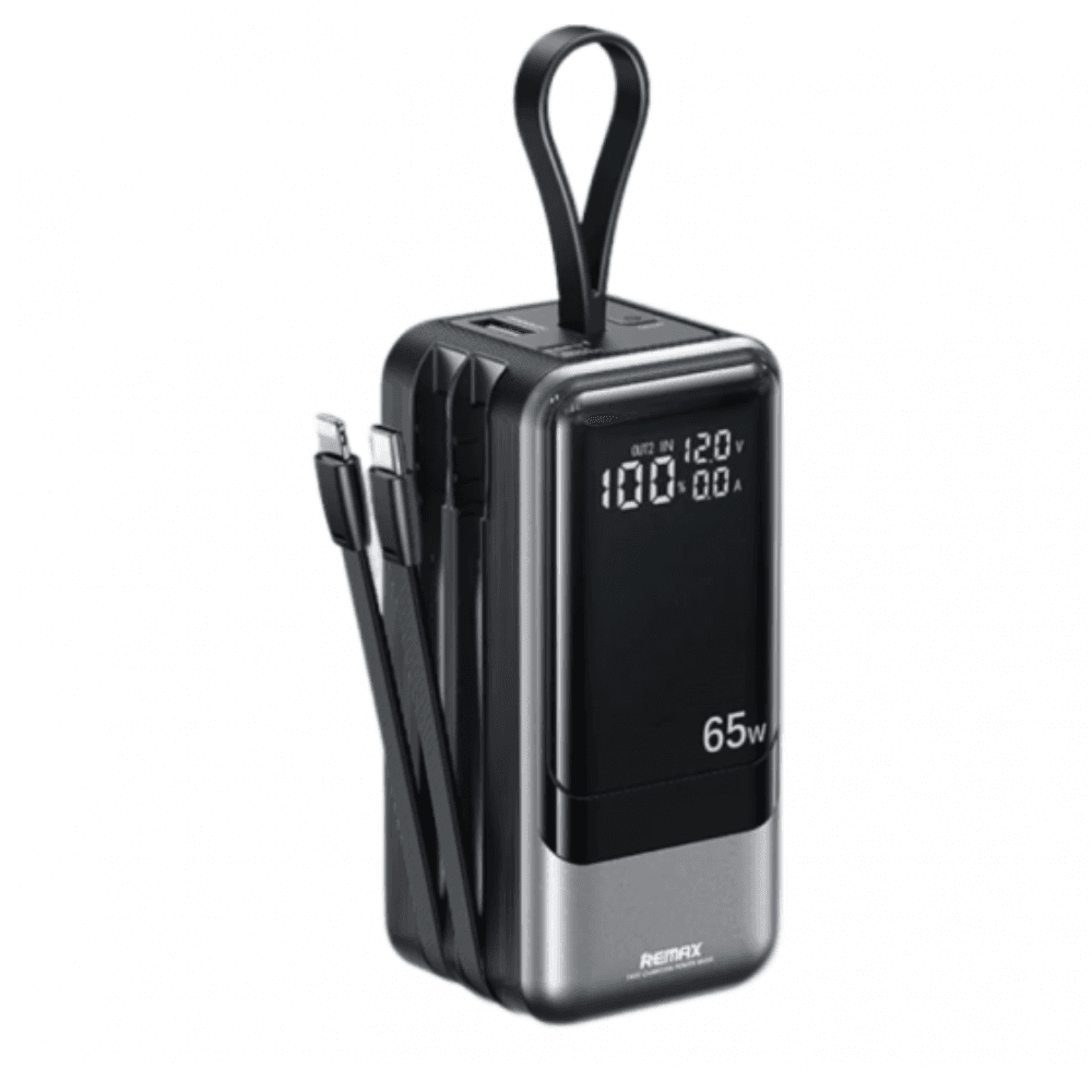 Remax RPP- 59 Power Bank Fast Charging Dinba Series 20000mAh (PD 65W+QC 60W) - Black