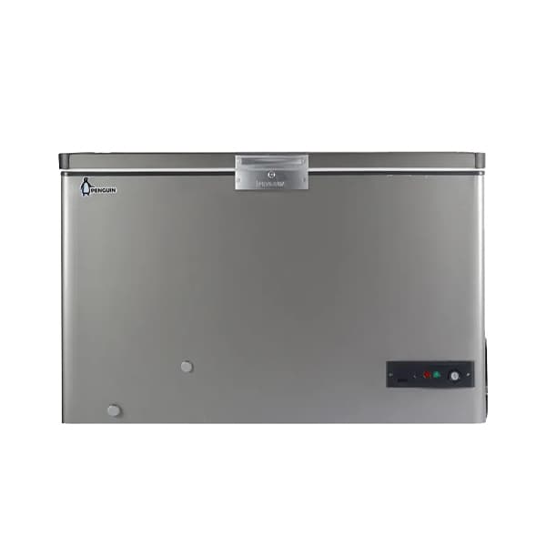 Penguin Chest Freezer, 205 Liters - Silver, ES250LG