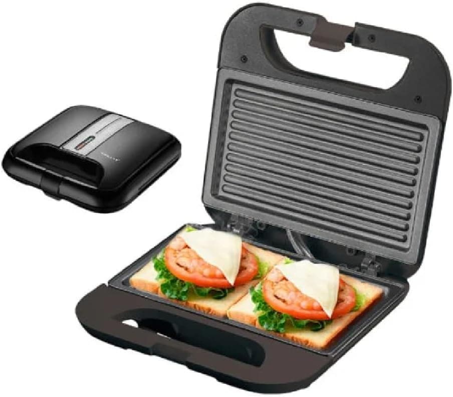 Sokany Sandwich Maker, 750W - Black, Model SK-08067