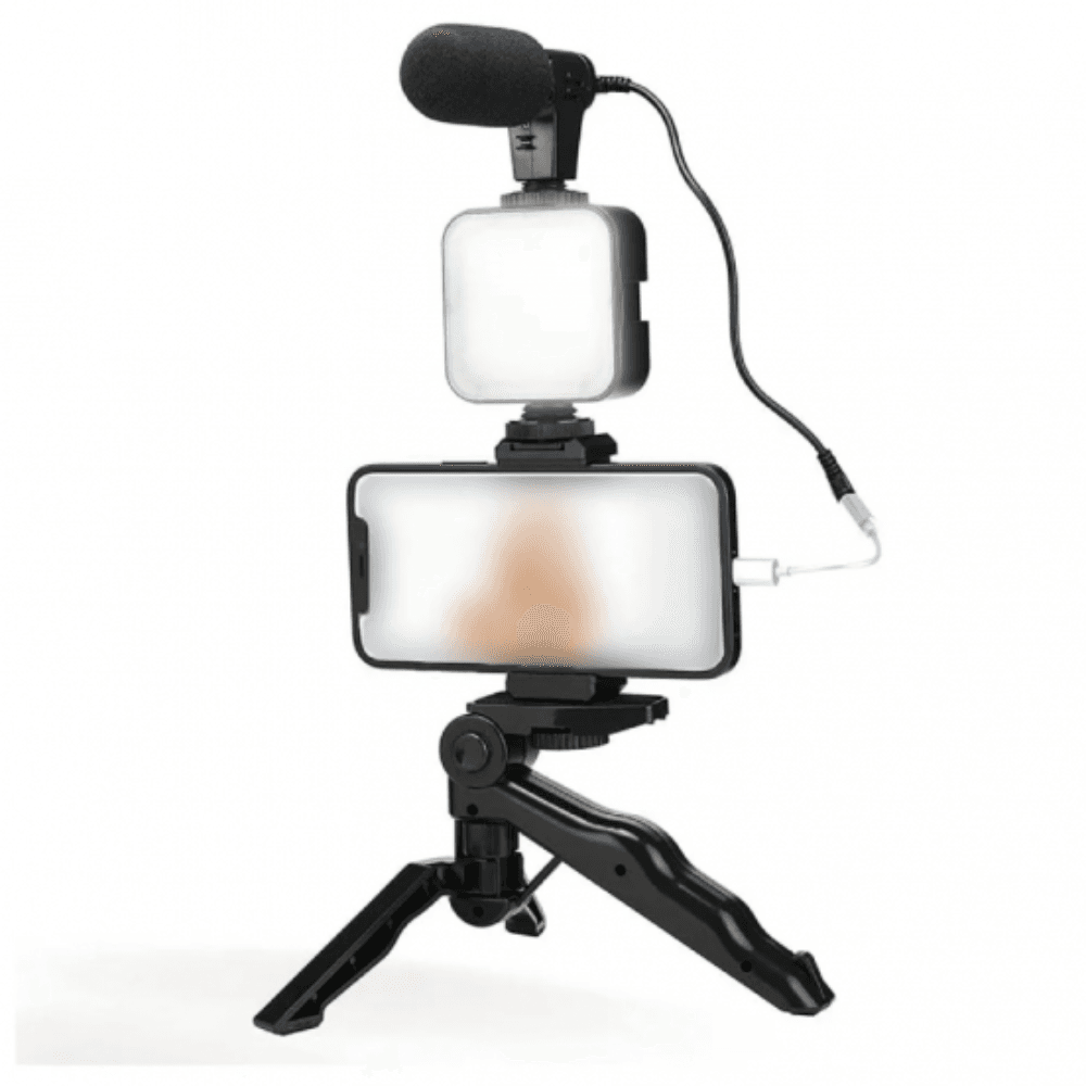 Plokama PK-773 Video Making Tripod Kit - Black