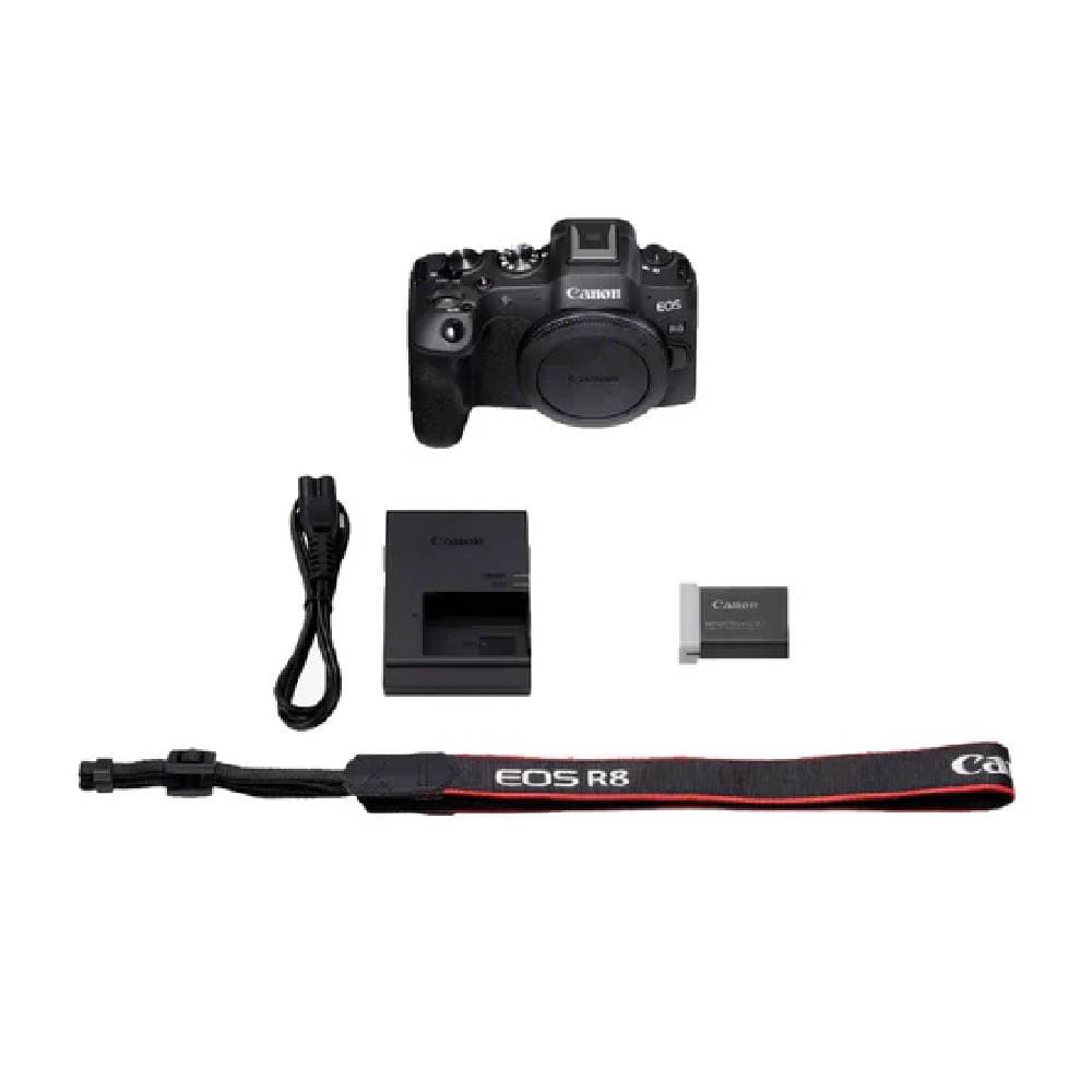 Canon EOS R8 Mirrorless Camera Body - Black