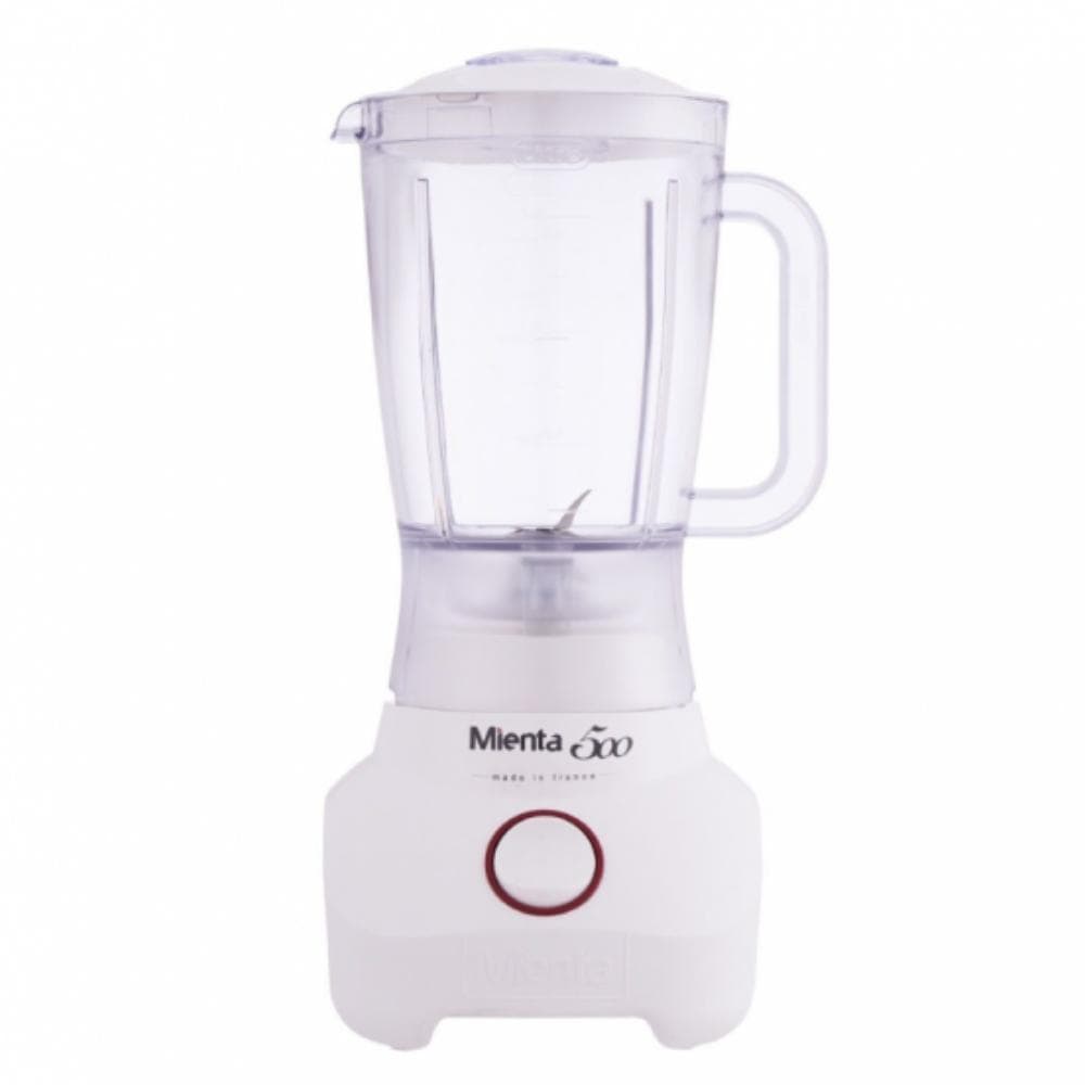 Mienta Blender, With Grinder And Mill, 1.5 Liter, 500 Watt, BL1251A - White