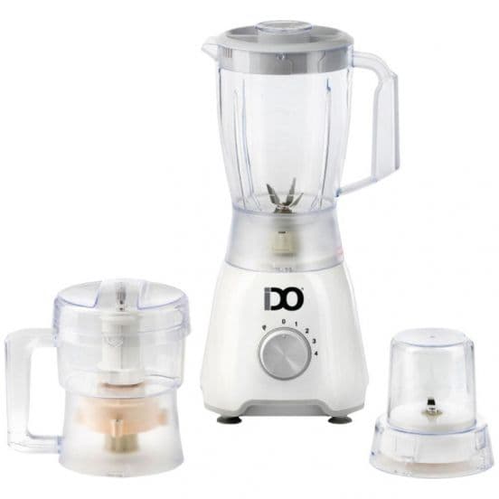 IDO Electric Blender With Meat Chopper, 600W, BLCH600-WH - White