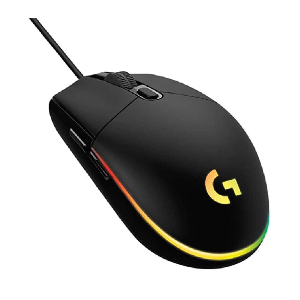 Logitech Mouse Gaming Wired G102 - Black