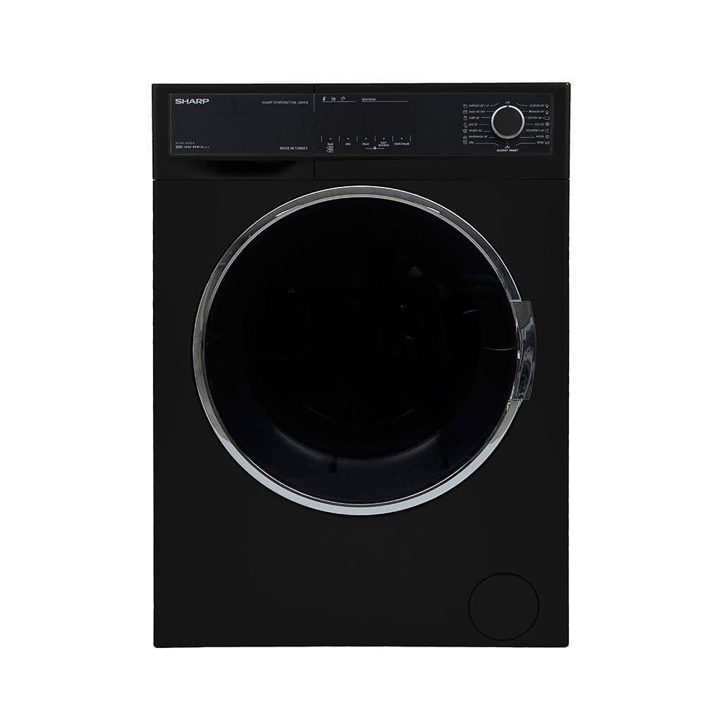SHARP Washing Machine, Fully Automatic, 9 Kg - Black, ES-FP914CXE-B