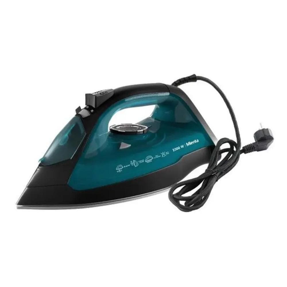 Mienta Steam Iron, 350ml, 2300 Watt, Black Turquoise - SI181540A