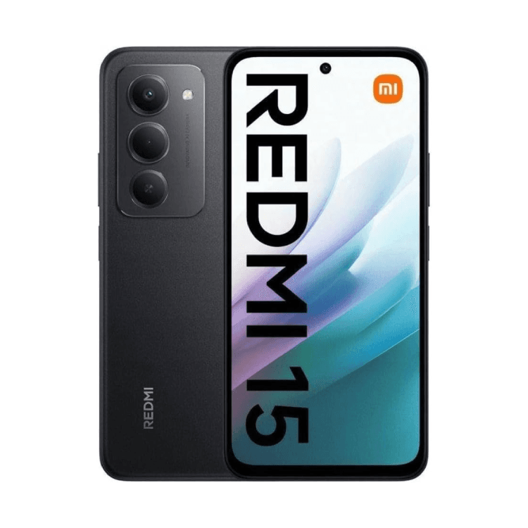 Xiaomi REDMI 15 Dual SIM, 256GB, 8GB RAM, 4G LTE - Midnight Black