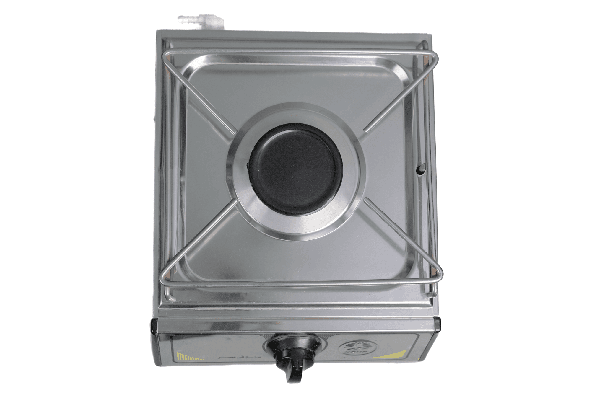 Nour Cooker, Stainless Steel, 1 Burner, 35x35 - Silver