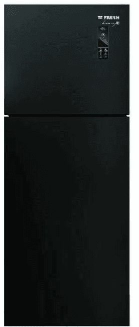 product-Fresh I No Frost Refrigerator, 397 Liter, Glass, Digital - Black, FNT-MR470YGMI