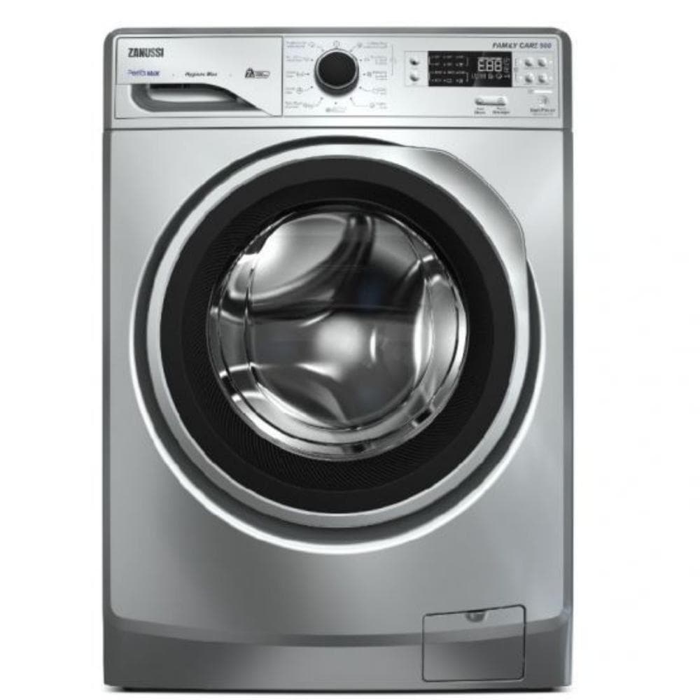 غسالة ملابس زانوسي بيرلاماكس، تحميل أمامي، 7 كجم، ZWF7240SS6 - فضي