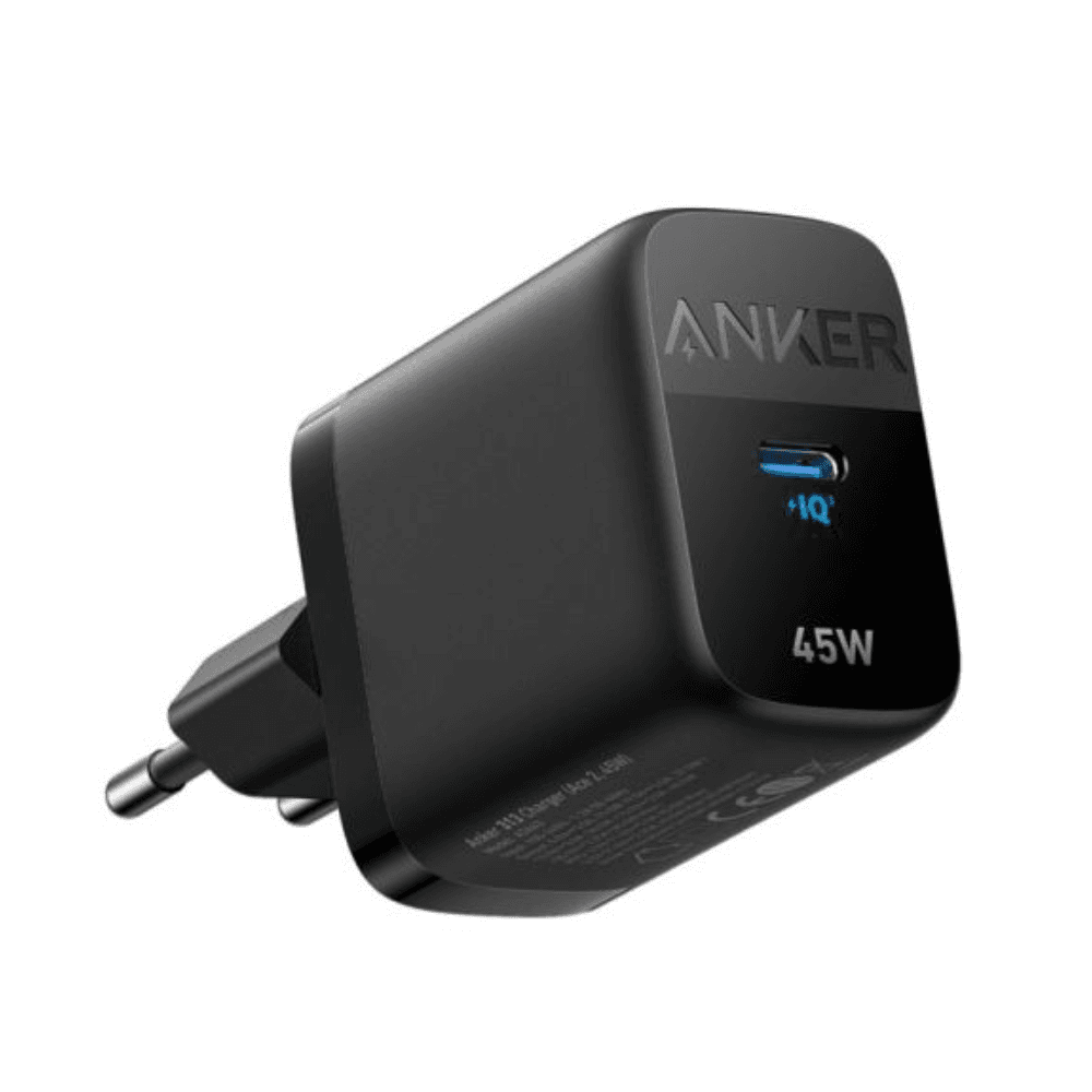 Anker Home Adapter 313 Fast Charger 45W A2643G11 - Black