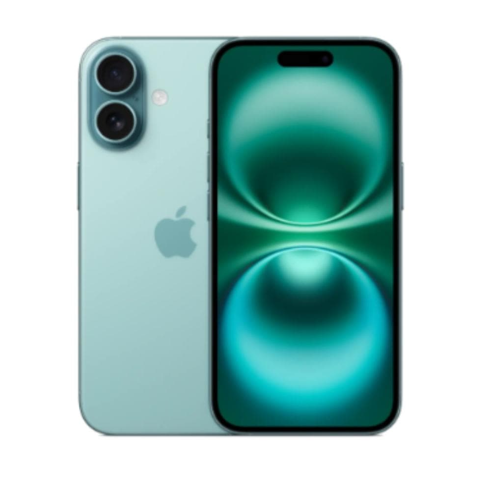 Apple iPhone 16, 128GB, 5G - Teal Official 2 years warranty