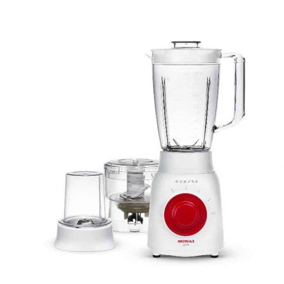 خلاط سوناي روتاتو مع مطحنة وكبة، 500 وات، ابيض - Mar-2500