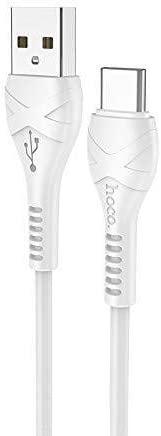 HOCO X37 Cable USB to Type C USB, 1 M - White