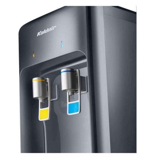 Koldair Cold and Normal Water Dispenser, 2 Taps - Dark Grey, KWD CB