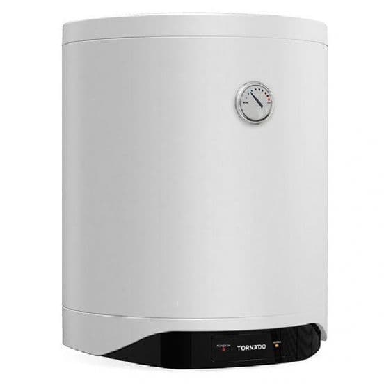 Tornado | Electric Water Heater, 40 L, Enamel, LED lamp - White, TEEE-40MW
